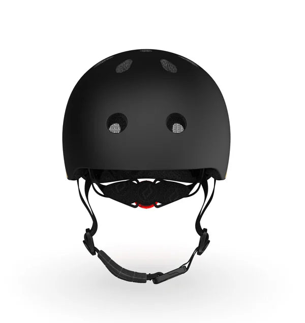 Casca Protectie Copii Scoot Ride Black , Catarama Magnetica, LED, Fleece HF, PC Shell Inmold, 240g XXS-S 45-51cm 1A+