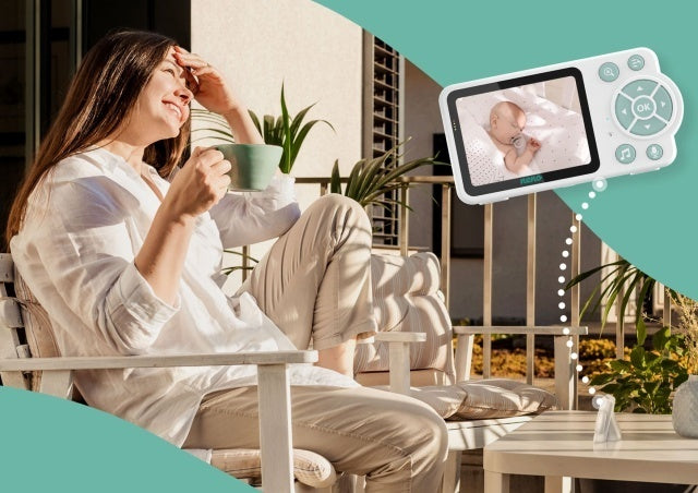Neno Bambino – monitor electronic pentru bebeluși cu receptor wireless