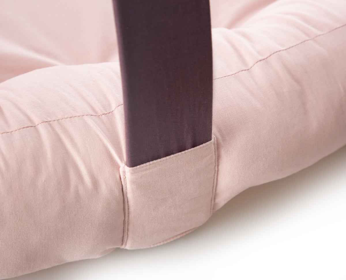 Babynest cu bara de jucarii, BabyJem, somon