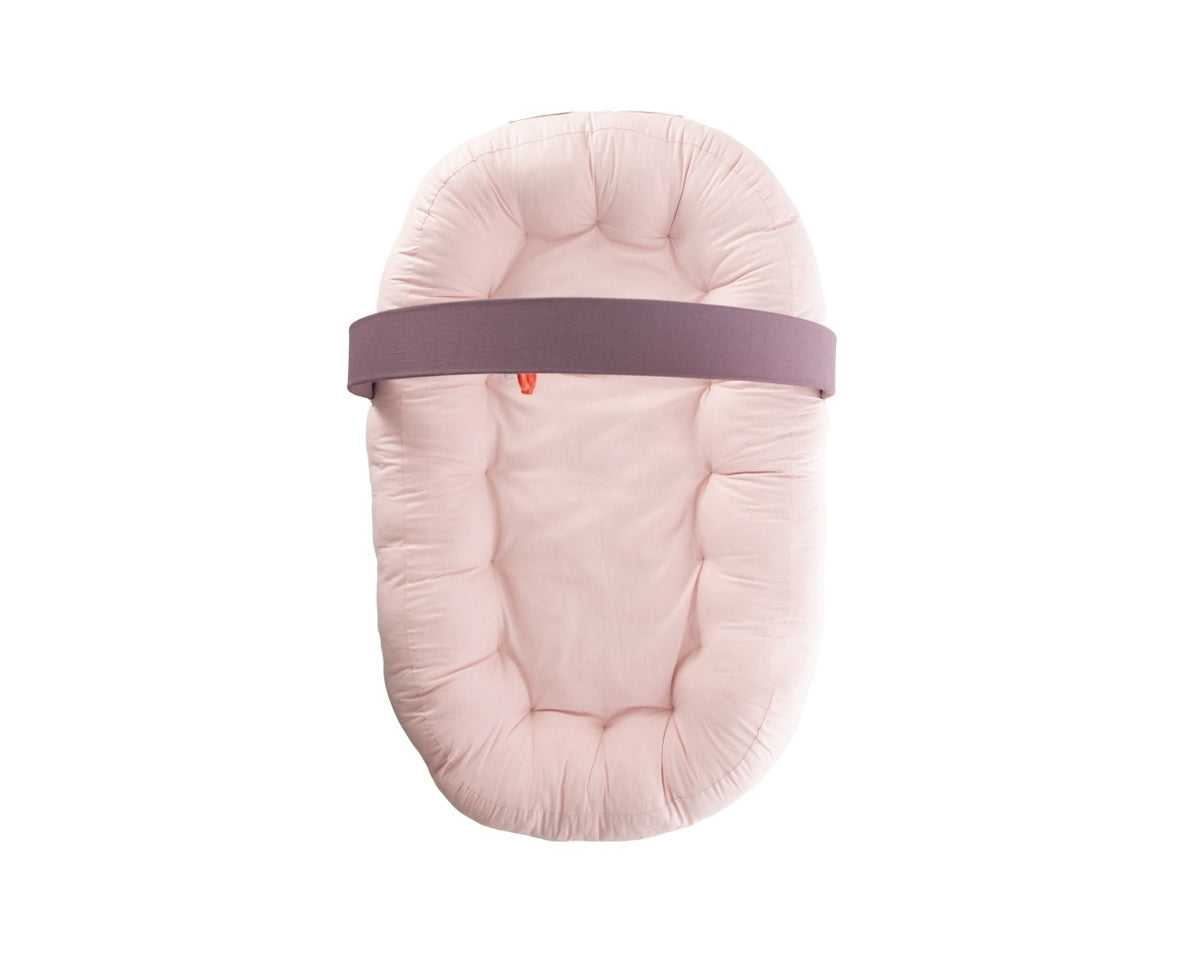 Babynest cu bara de jucarii, BabyJem, somon
