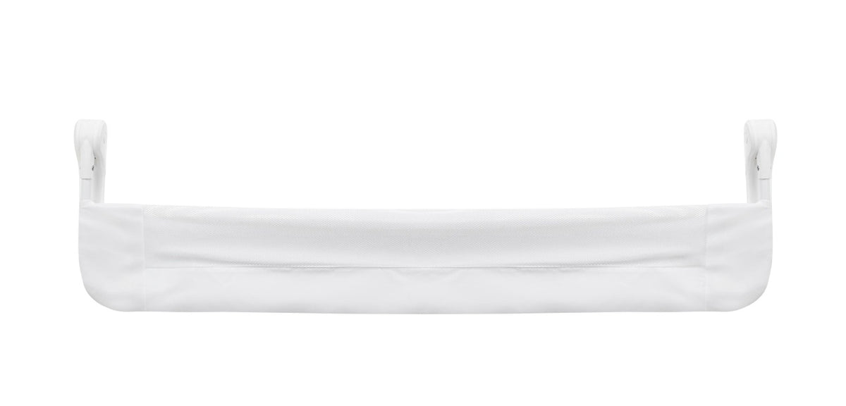Bariera de protectie, BabyJem, 120 x 48,5 cm, alb