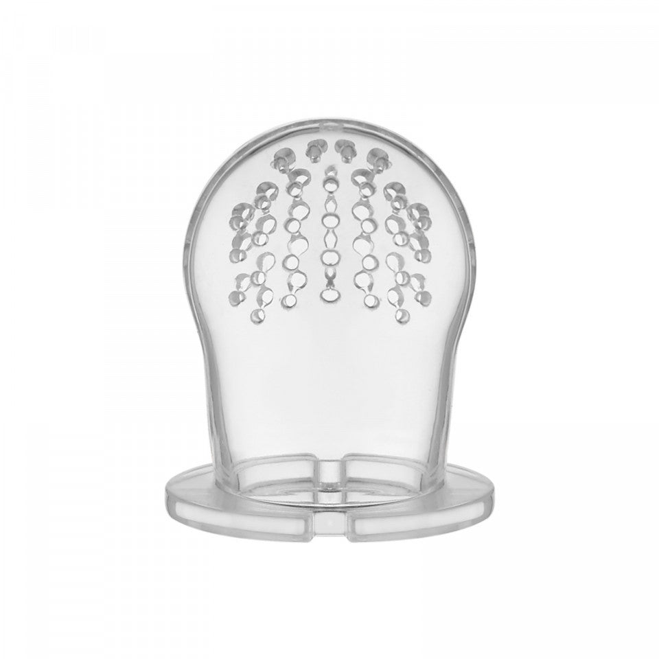 Dispozitiv de hranire din silicon BabyJem Fruits and Vegetables (Culoare: Bleu)