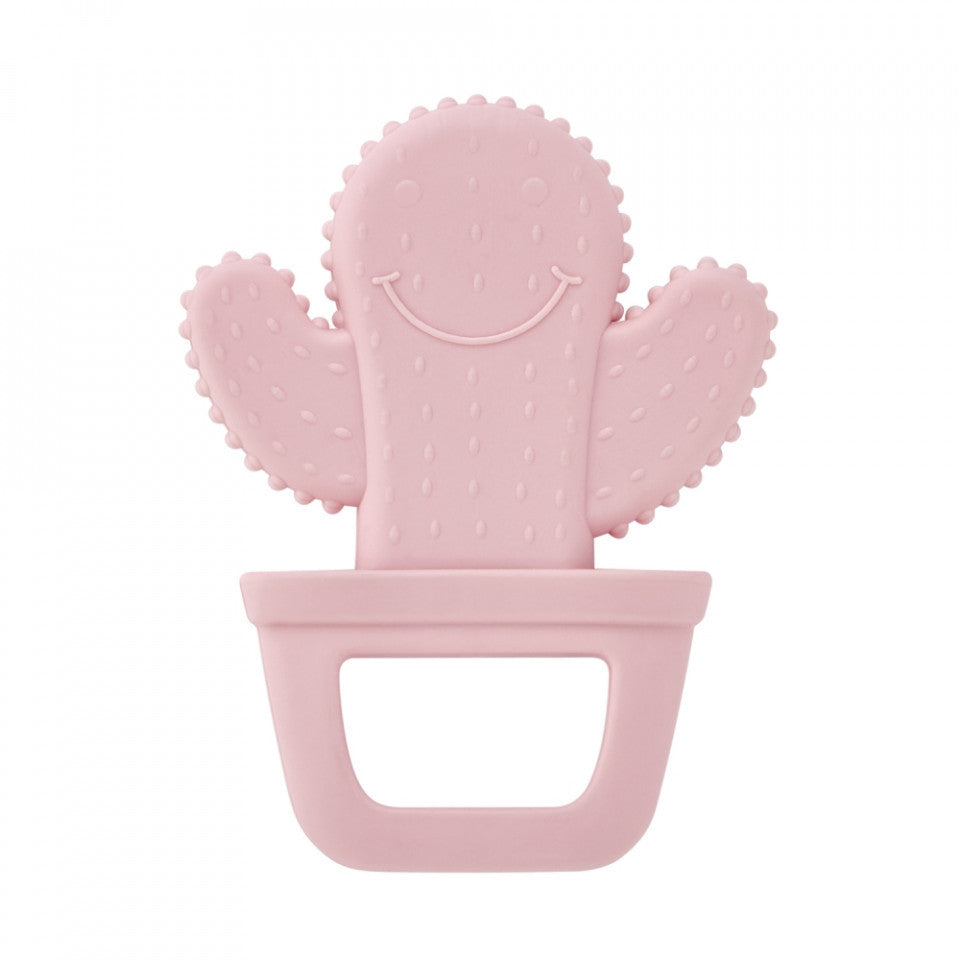 Jucarie dentitie BabyJem Cactus (Culoare: Bleu)