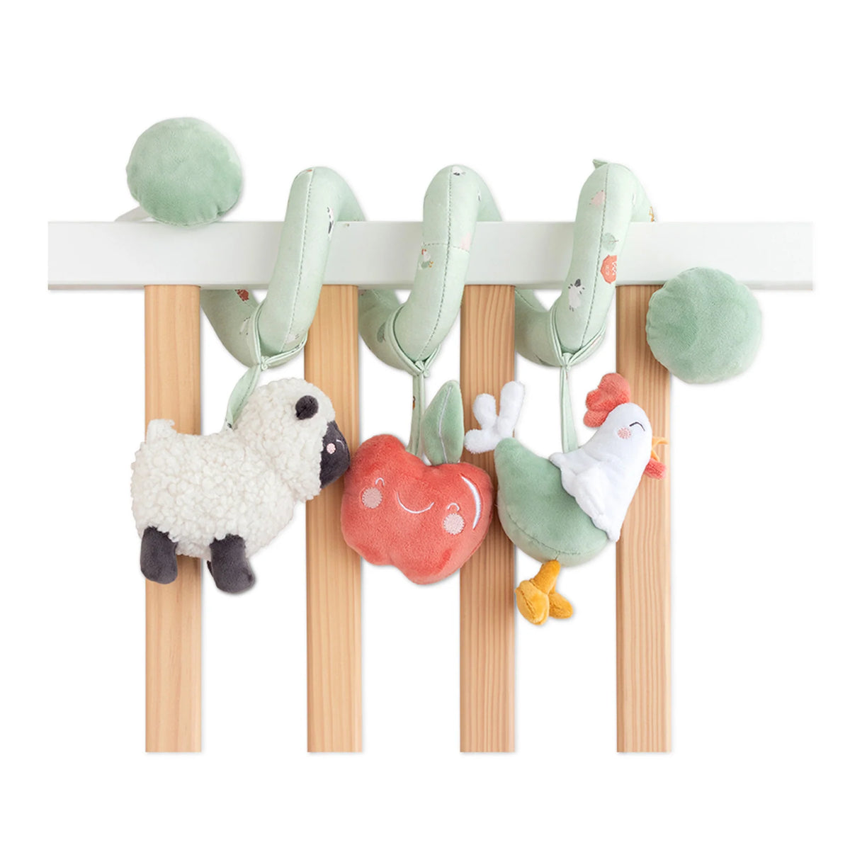 Jucarie zornaitoare din plus, spirala, design  , œFunny Farm,