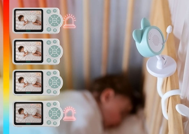 Neno Bambino – monitor electronic pentru bebeluși cu receptor wireless