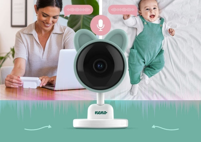 Neno Bambino – monitor electronic pentru bebeluși cu receptor wireless