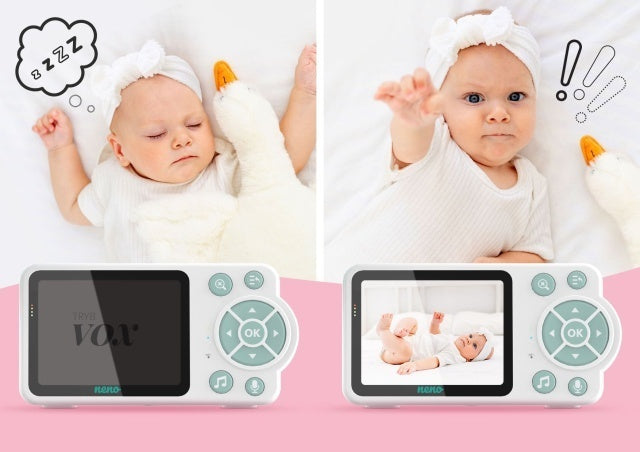 Neno Bambino – monitor electronic pentru bebeluși cu receptor wireless
