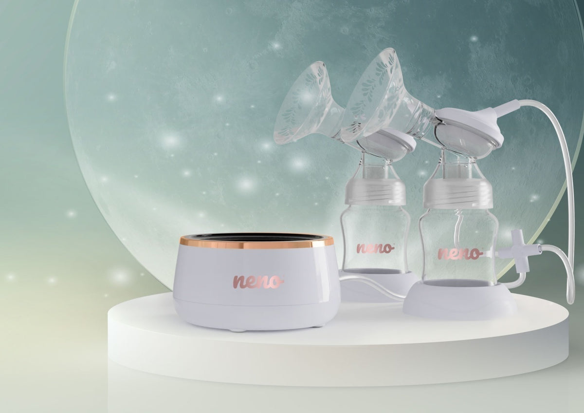 Neno Bella Twin Moon - pompă de sân electrică dublă, fără fir