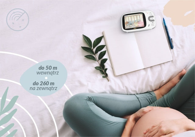 Neno Berkano – monitor electronic pentru bebeluși cu receptor wireless