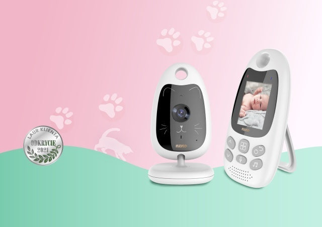 Neno Gato 2 – monitor electronic pentru bebeluși cu receptor wireless