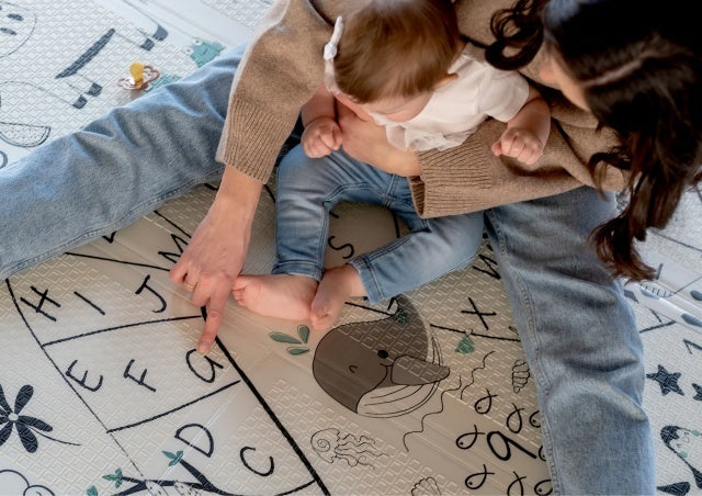 Neno Mondo – saltea educativă, pentru joacă, din spumă pentru copii
