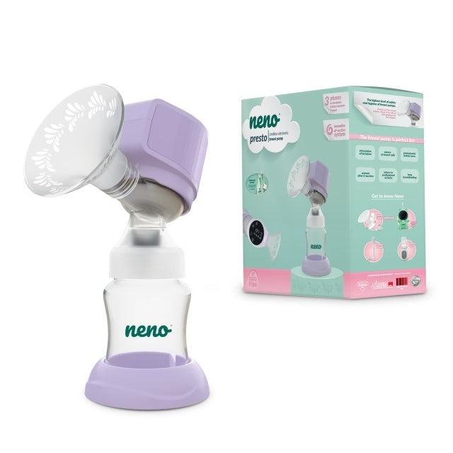 Neno Presto – Pompa de sân fără fir cu trei faze