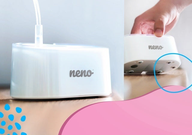 Neno Sano – nebulizator pneumatic, cu piston și compresor