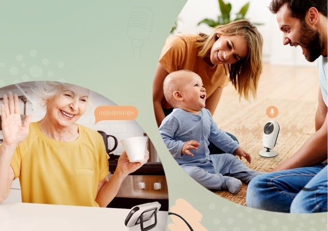 Neno Vera – baby monitor cu receptor wireless