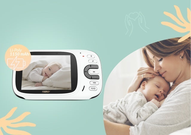 Neno Vera – baby monitor cu receptor wireless