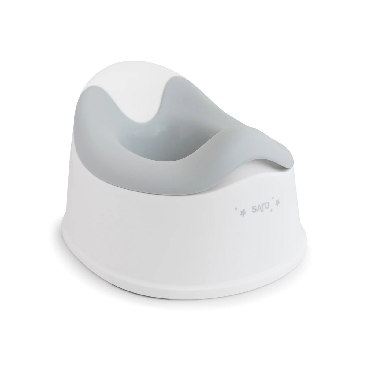 Olita copii, EasyStart, recipient detasabil, baza antiderapanta, bariera anti-stropire, Gri
