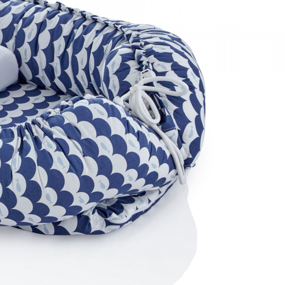 Salteluta BabyNest cu bara jucarii Between parents