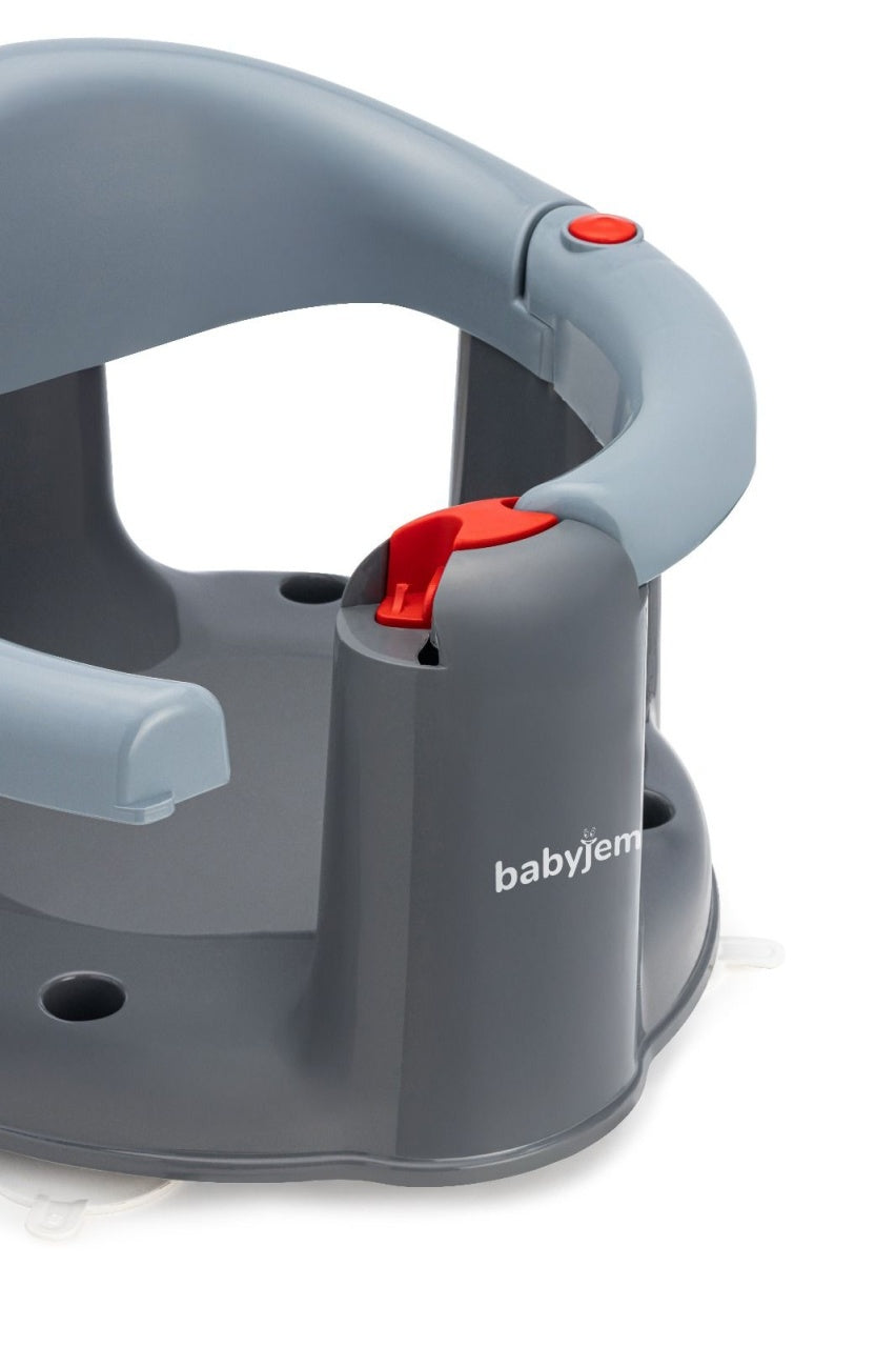 Scaun de baie bebelusi Bath and Feeding BabyJem, gri