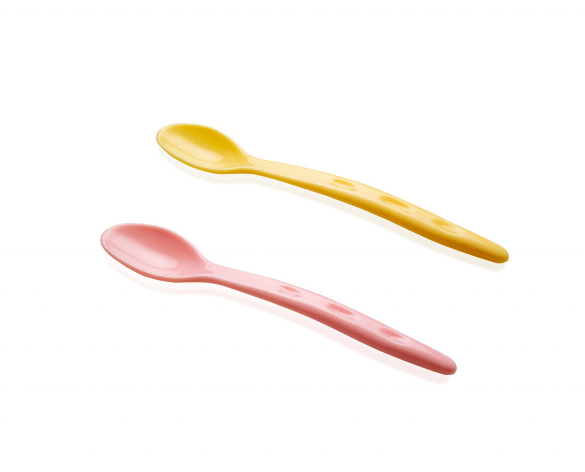 Set 2 lingurite pentru copii BabyJem (Culoare: Bleu)