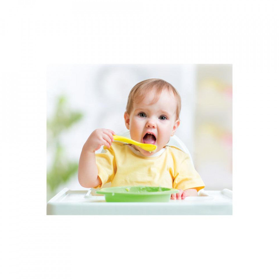 Set 2 lingurite pentru copii BabyJem (Culoare: Bleu)