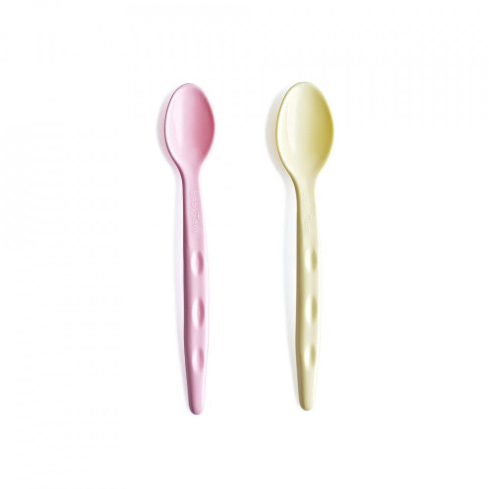 Set 2 lingurite pentru copii BabyJem (Culoare: Bleu)