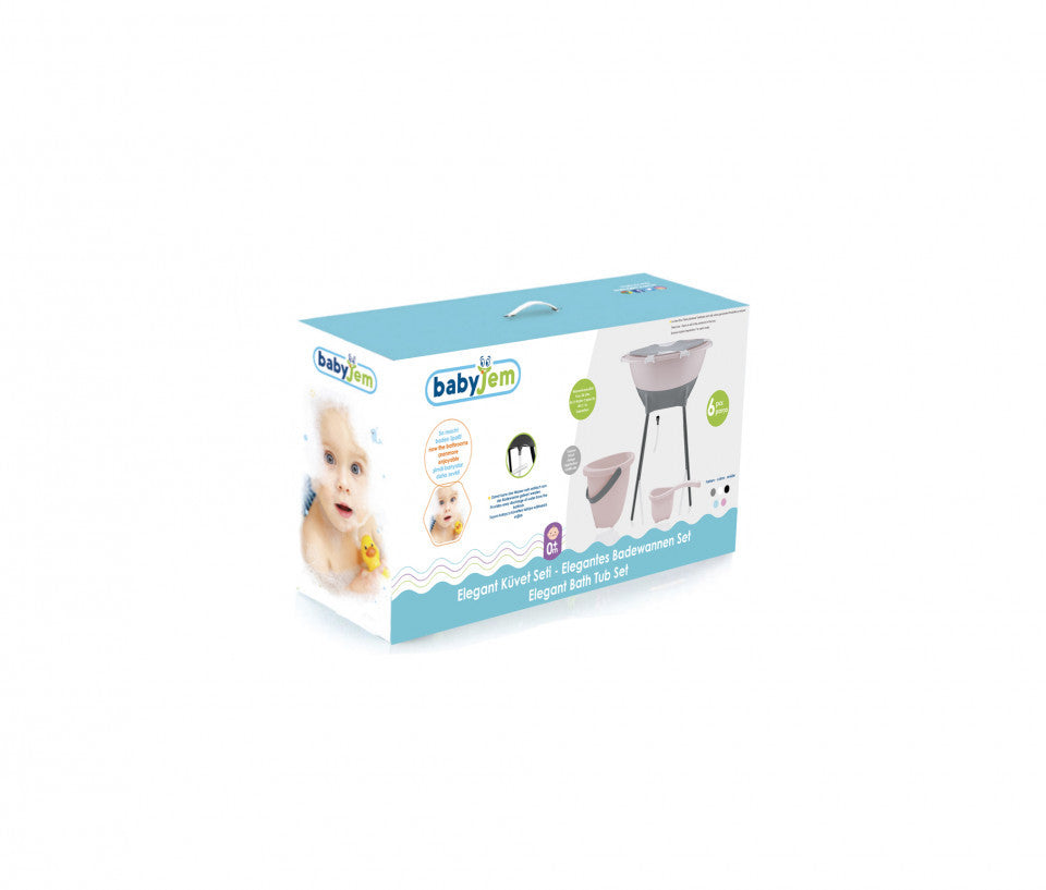 Set cadita de baie BabyJem Elegant