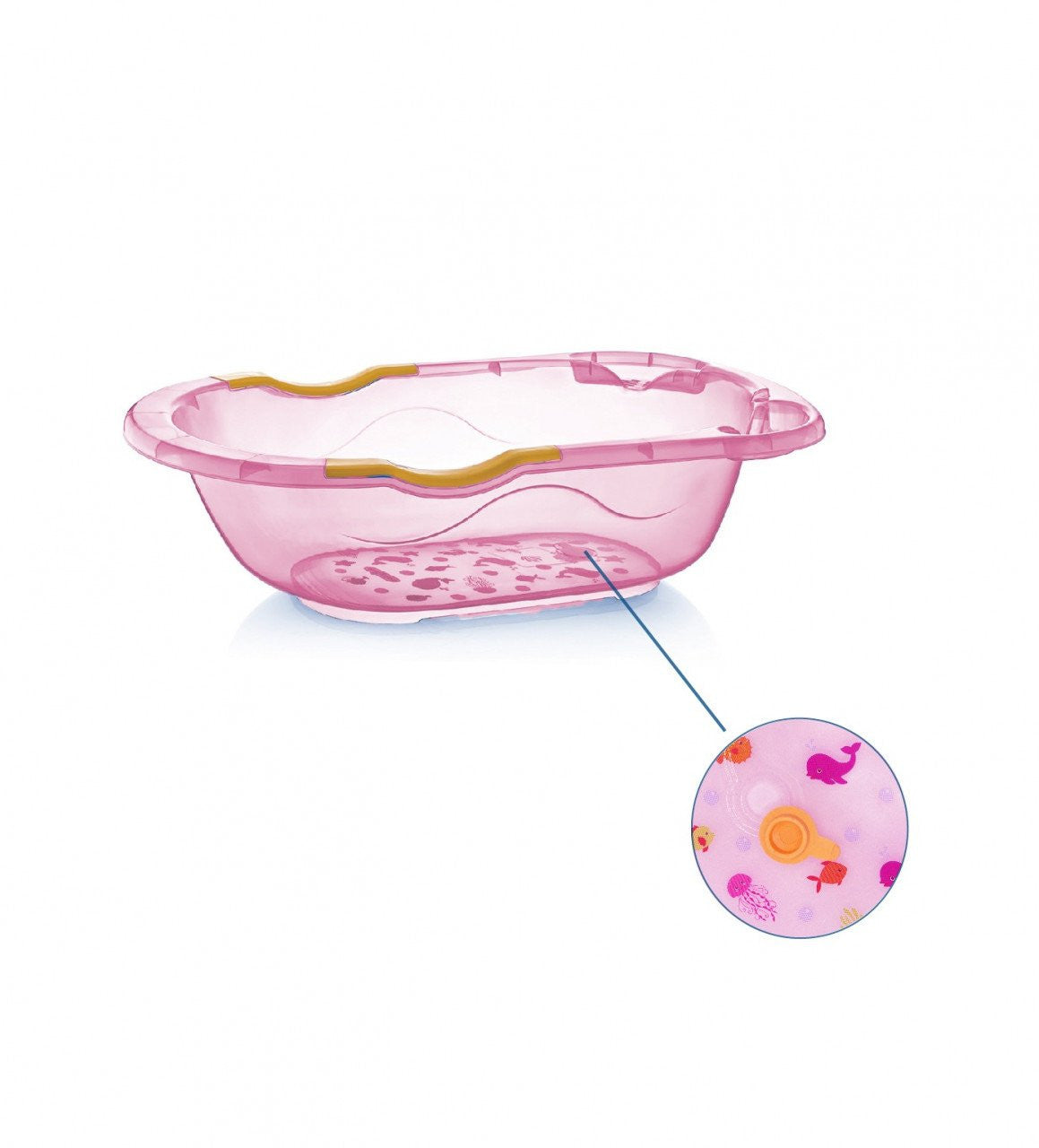 Set cadita de baie cu 6 piese BabyJem
