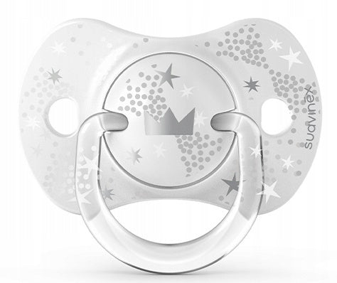 Set Cadou Biberon 270ml + Suzetă 0-6m + Clema Silver Premium, Spread Joy, Suavinex