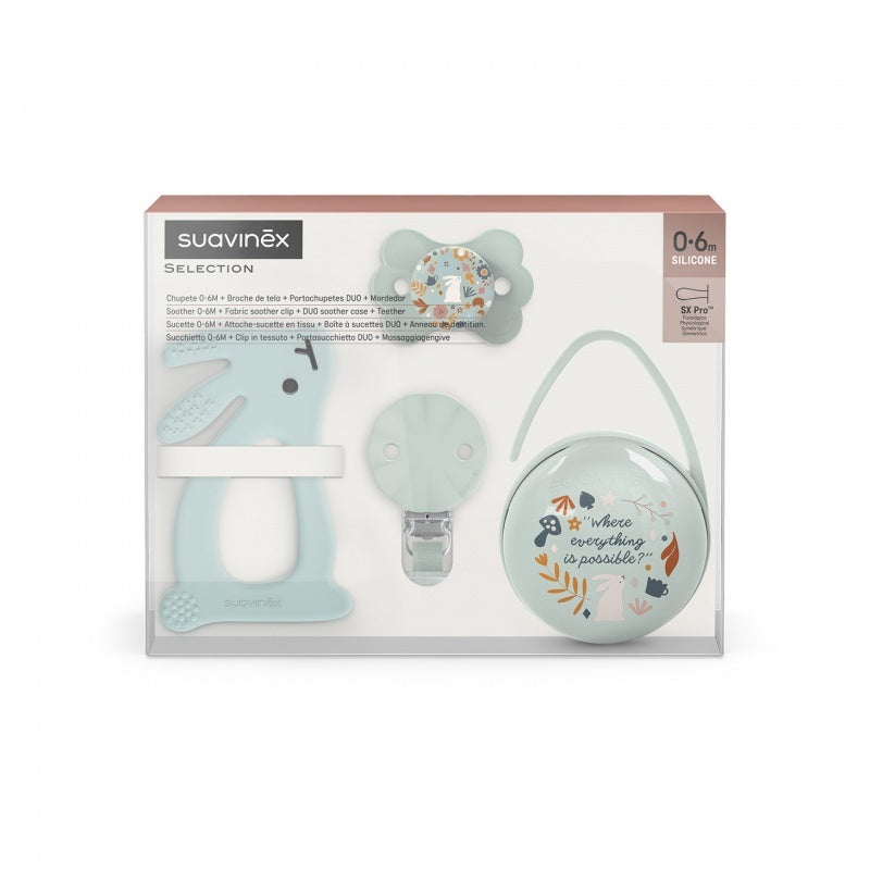 Set cadou Wonderland, albastru, Suavinex