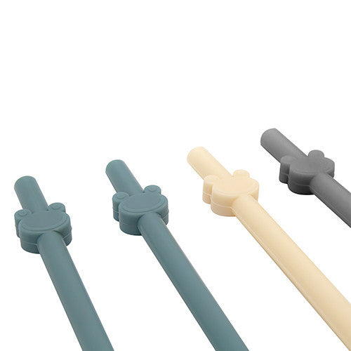 Set de 4 paie din silicon reutilizabile BabyJem