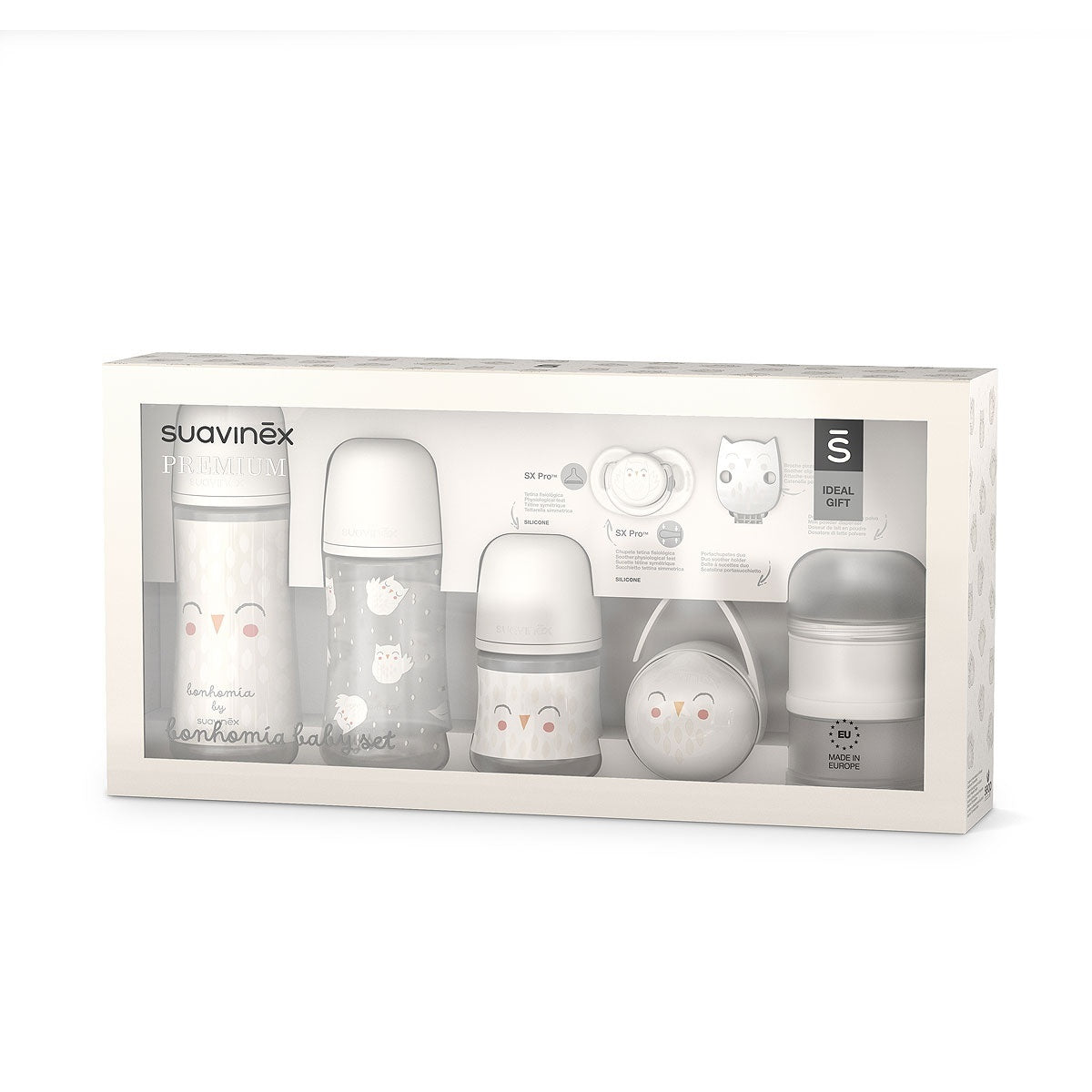 Set de start BONHOMIA 7 piese, bej Suavinex