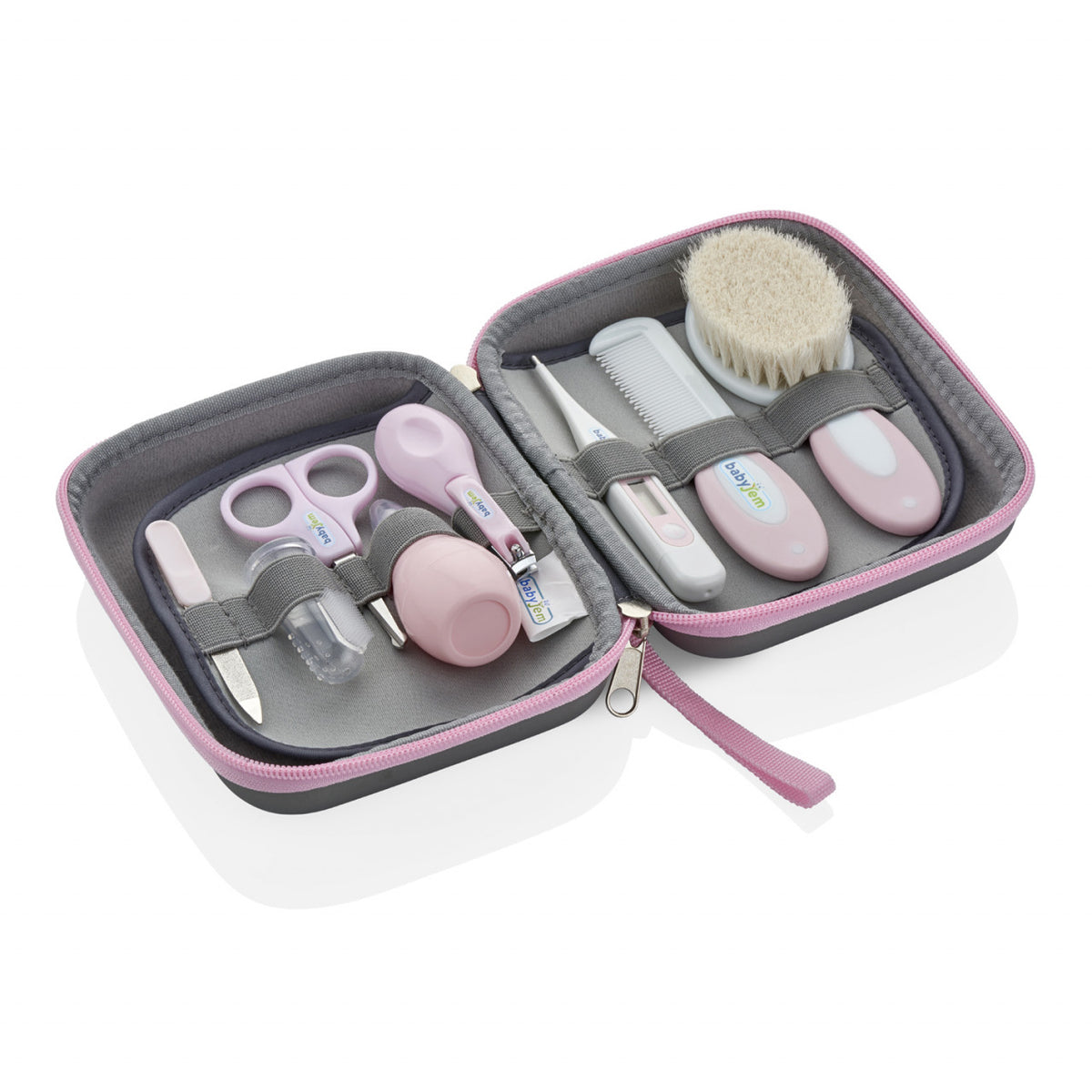 Set ingrijire unghii bebelusi cu 9 piese BabyJem Grooming Set