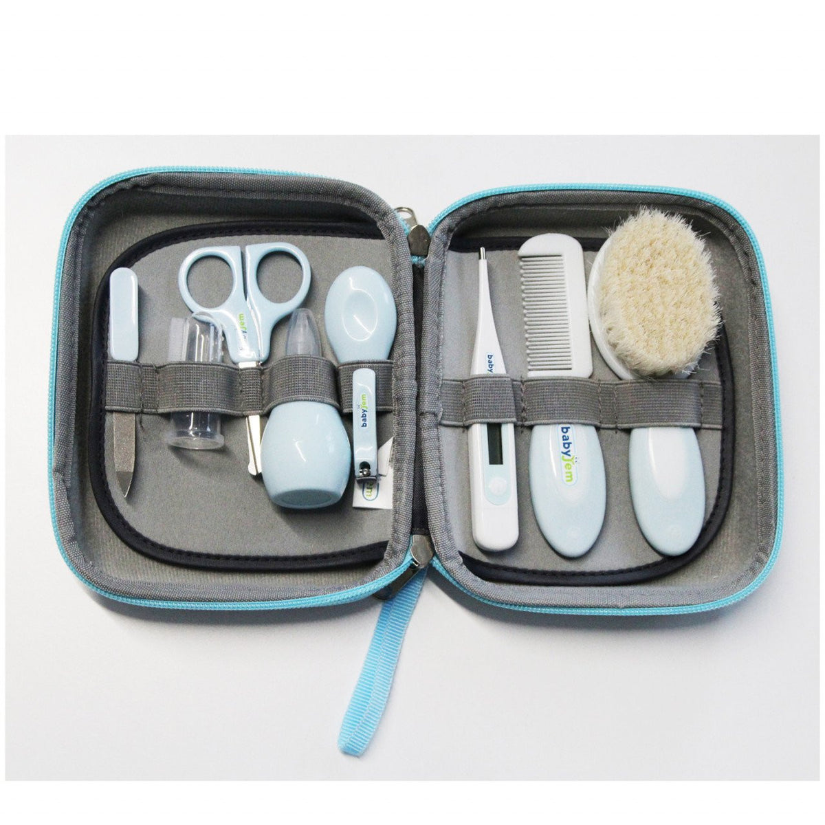 Set ingrijire unghii bebelusi cu 9 piese BabyJem Grooming Set