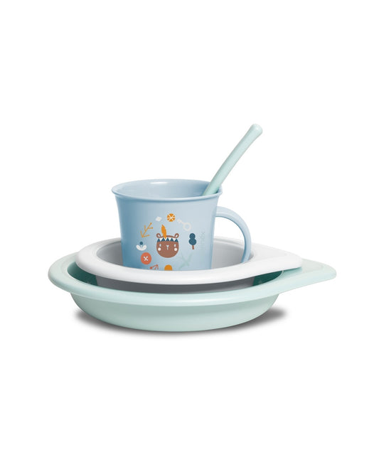 Set pentru masa, albastru, +6 luni, Forest, Suavinex