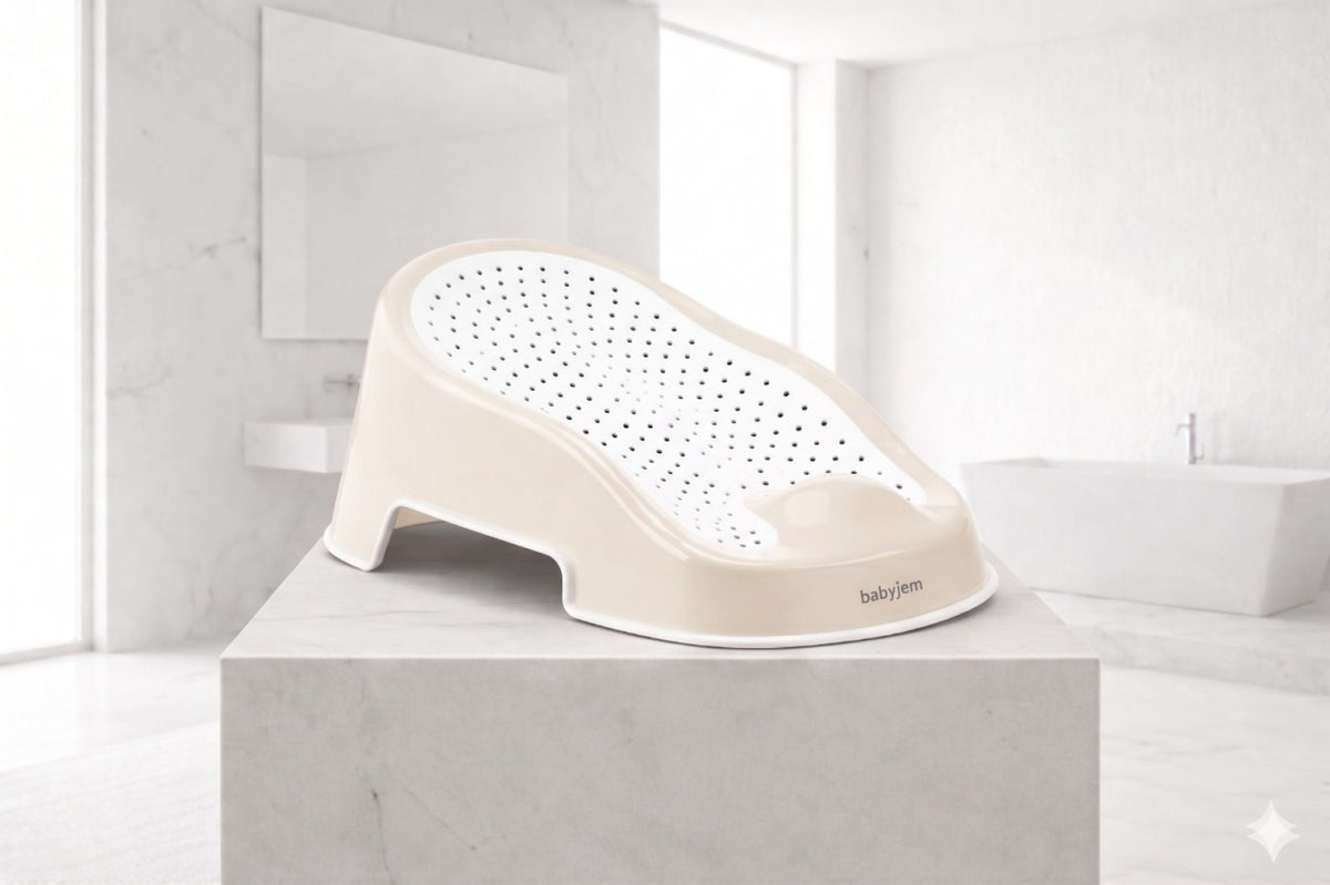 Suport pentru baie Soft Touch BabyJem, Bej