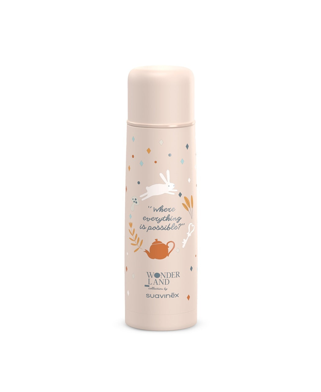 Termos pentru lichide Wonder, 500 ml, roz, Suavinex
